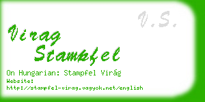 virag stampfel business card